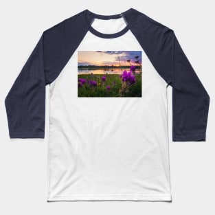 purple wildflowers Baseball T-Shirt